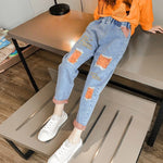 Casual Kids Baby Girls Cowboy Pants KilyClothing