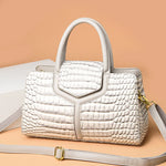 Fashion Crocodile Pattern Women Luxury PU Leather Handbag Female Design Shoulder Messenger Bag Large capacity Casual Ladies Tote KilyClothing
