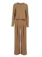 Classic Wide Pants Floor-Length Pleated Loose Women Trousers Spring Wide Leg Pants Vintage KilyClothing