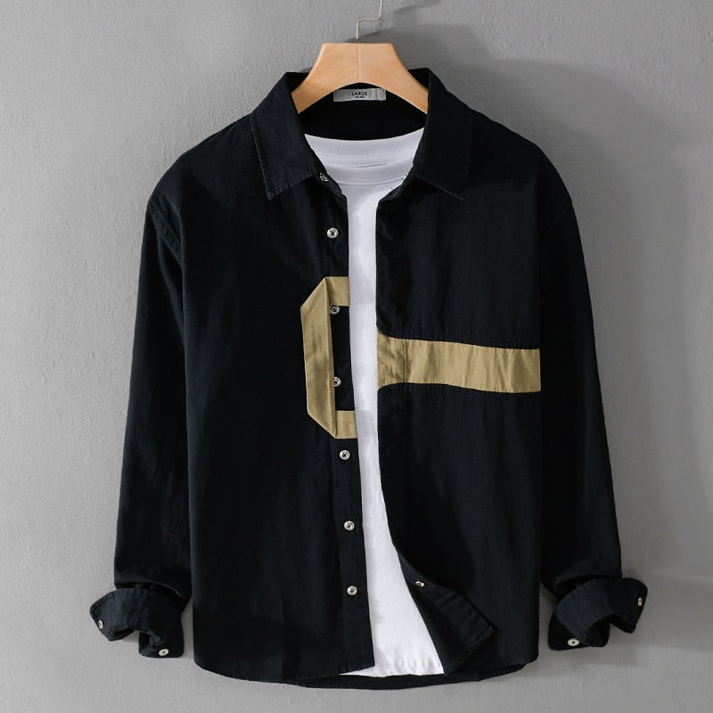 Pure Cotton Brand Shirts For Men Fashion Casual Comfortable Tops KilyClothing