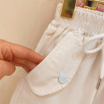 Cargo Pants Girls Loose Sweat Trousers Children Outwear KilyClothing