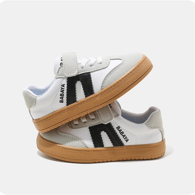 White Sneakers Fashion Boys Canvas Shoes Kids Sports Shoes KilyClothing