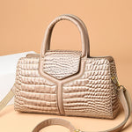 Fashion Crocodile Pattern Women Luxury PU Leather Handbag Female Design Shoulder Messenger Bag Large capacity Casual Ladies Tote KilyClothing