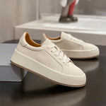 Real Leather Sneaker Fashion Casual Daily Ladies Footwear KilyClothing