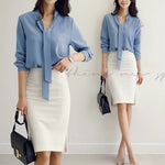 Loose Chiffon Shirt Women's Blouse KilyClothing