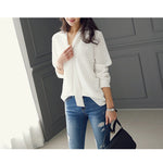 Loose Chiffon Shirt Women's Blouse KilyClothing