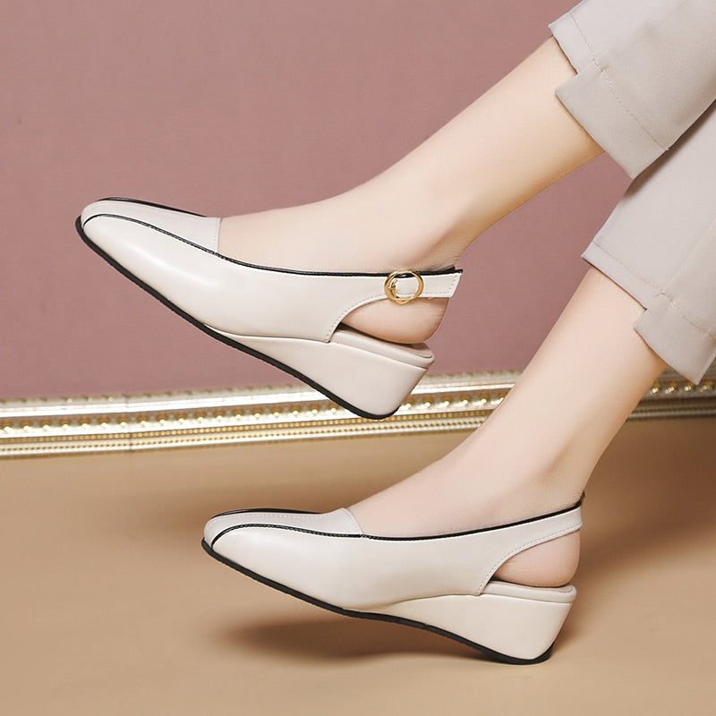 Genuine Leather Women Shoes High Quality Oxfords KilyClothing