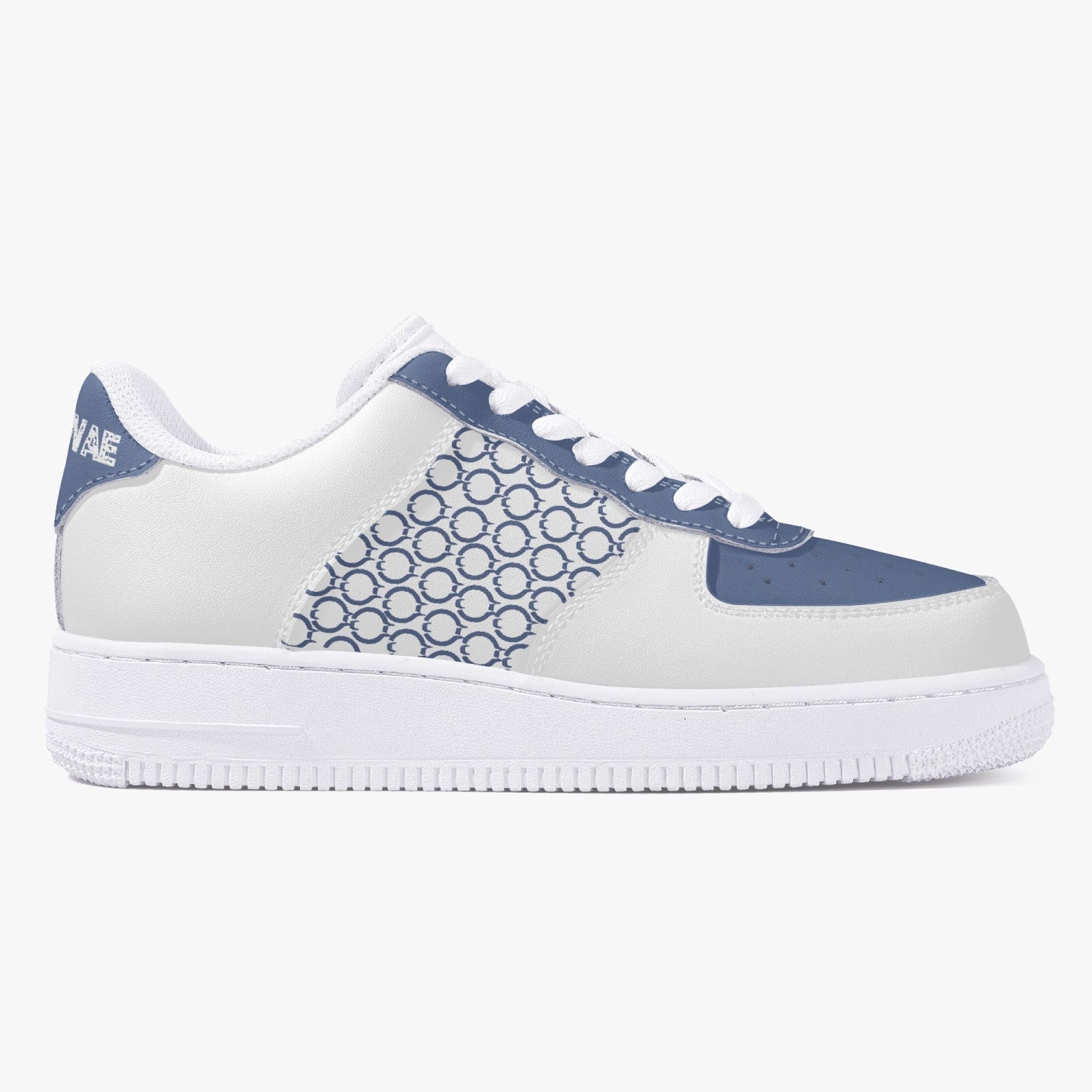 OOTAMAWAE Original Brand Low-Top Leather Sports Sneakers AIR Blue KilyClothing