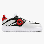 OOTAMAWAE Original Brand Low-Top Leather Sports Sneakers AIR Red/Black Cloud KilyClothing