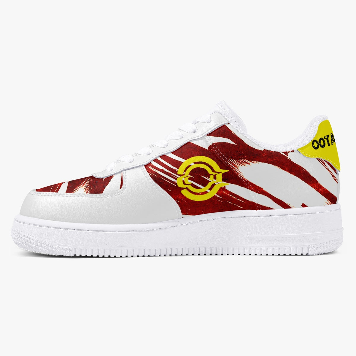 OOTAMAWAE Original Brand Low-Top Leather Sports Sneakers Air red Cloud KilyClothing