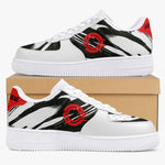 OOTAMAWAE Original Brand Low-Top Leather Sports Sneakers AIR Red/Black Cloud KilyClothing