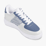 OOTAMAWAE Original Brand Low-Top Leather Sports Sneakers AIR Blue KilyClothing