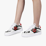 OOTAMAWAE Original Brand Low-Top Leather Sports Sneakers AIR Red/Black Cloud KilyClothing