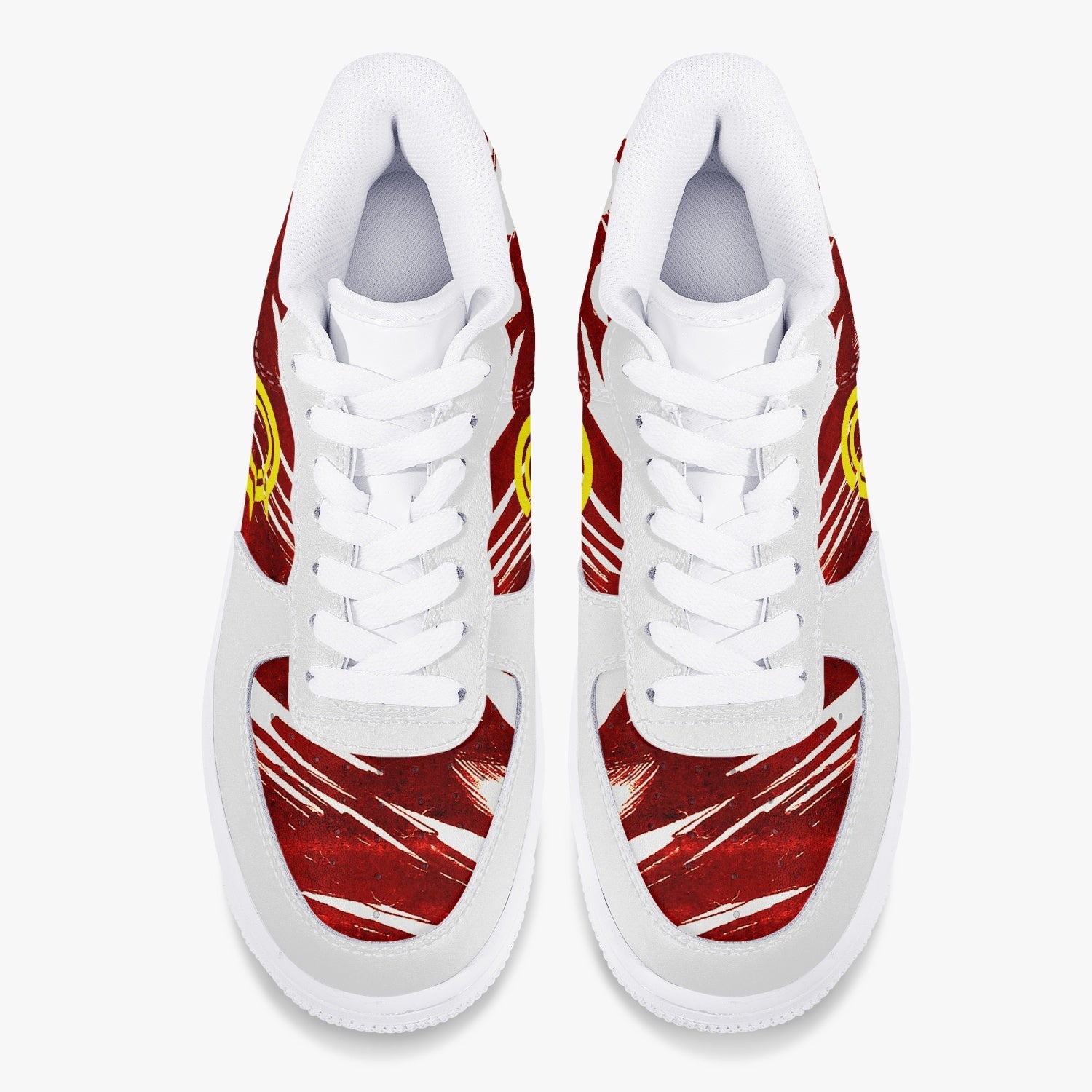 OOTAMAWAE Original Brand Low-Top Leather Sports Sneakers Air red Cloud KilyClothing