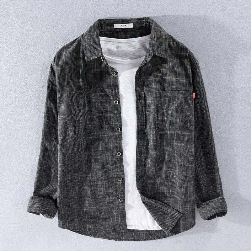 100% cotton long sleeve Italy brand shirt men casual  shirts KilyClothing