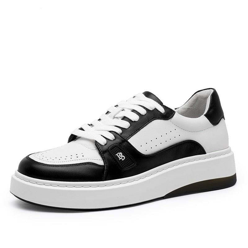 Full Grain Leather Men Shoes Soft Casual Sneaker For Men Business Work Breathable KilyClothing